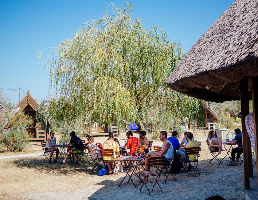 Imagen general del Camping Dolphin, Sf&acirc;ntu Gheorghe. Foto 10