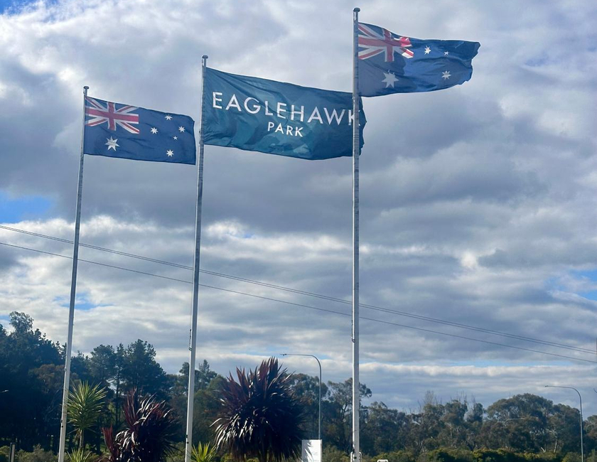 Imagen general del Camping Eaglehawk Park Canberra. Foto 1