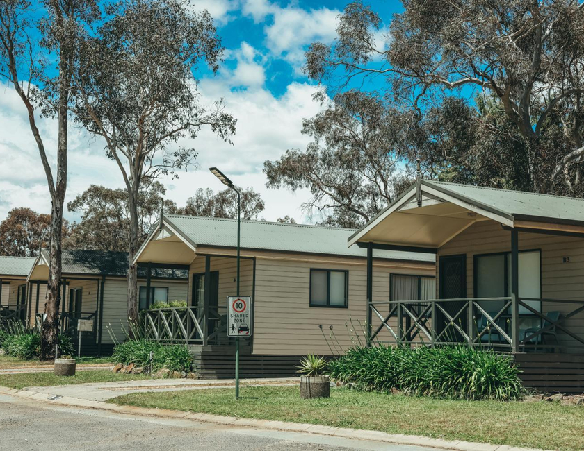 Imagen general del Camping Eaglehawk Park Canberra. Foto 13