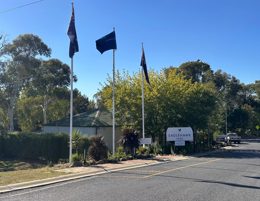 Imagen general del Camping Eaglehawk Park Canberra. Foto 18