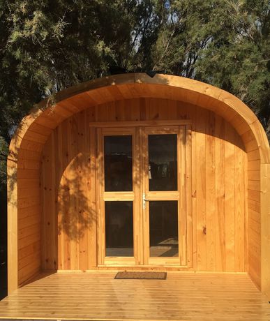 Imagen de los exteriores del Camping Eco-wooden Houses Monta&ntilde;a Roja. Foto 6