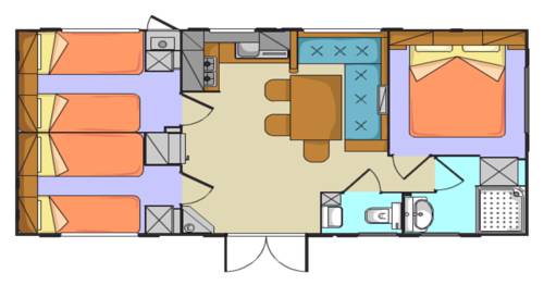 Imagen de la habitación del Camping Il Boschetto Di Piemma. Foto 8