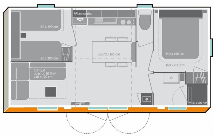 Imagen de la habitación del Camping Italia Lido. Foto 13