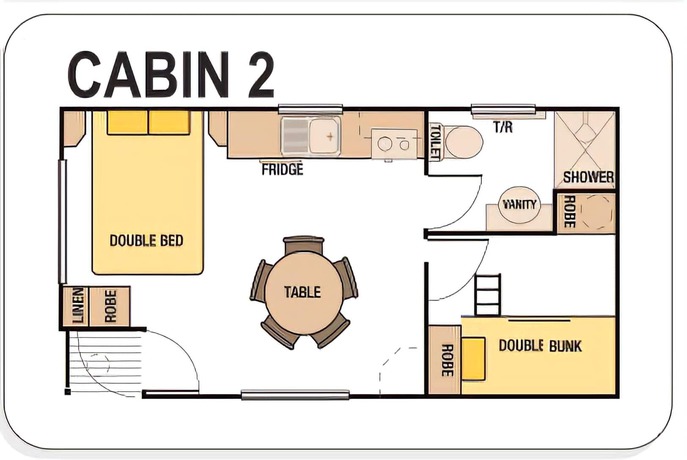 Imagen de la habitación del Camping Kanasta Caravan Park. Foto 12