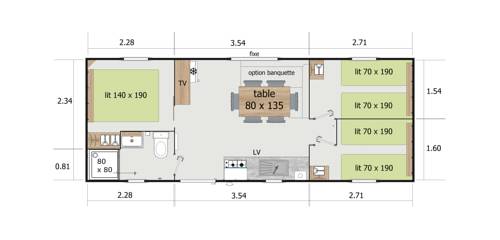 Imagen de la habitación del Camping L' Arlesienne. Foto 10