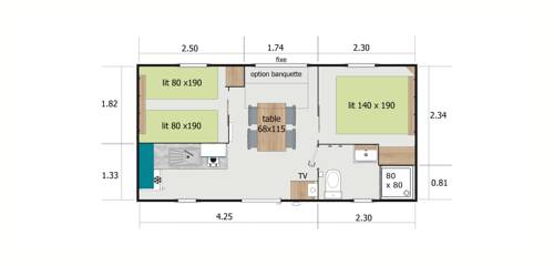 Imagen de la habitación del Camping L' Arlesienne. Foto 11