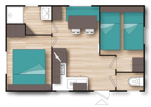 Imagen de la habitación del Camping Le Les Champs Blancs. Foto 6