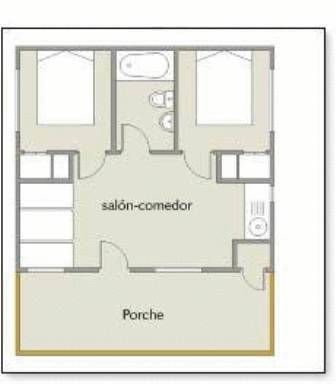 Imagen de la habitación del Camping Sierra Espu&ntilde;a. Foto 6