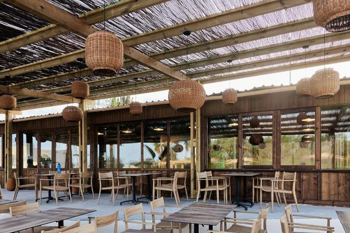 Imagen del bar/restaurante del Camping TAIGA Almeria Playa, Palomares Bajo. Foto 2