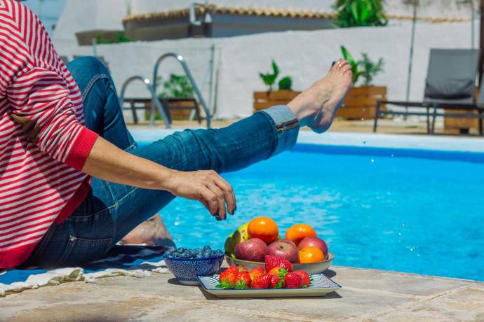 Imagen de la piscina del Camping TAIGA Conil. Foto 10