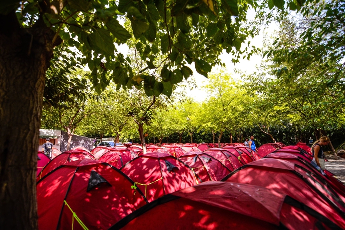 Imagen de los exteriores del Camping Valencia Festival Camping. Foto 4