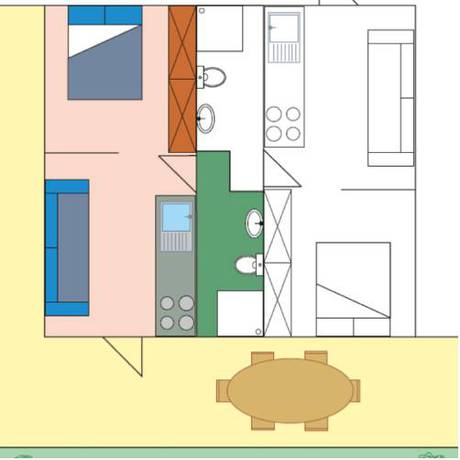 Imagen de la habitación del Camping Villaggio Lamaforca. Foto 4