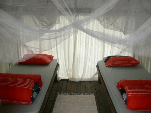 Imagen de la habitación del Camping Zanzibāra. Foto 2