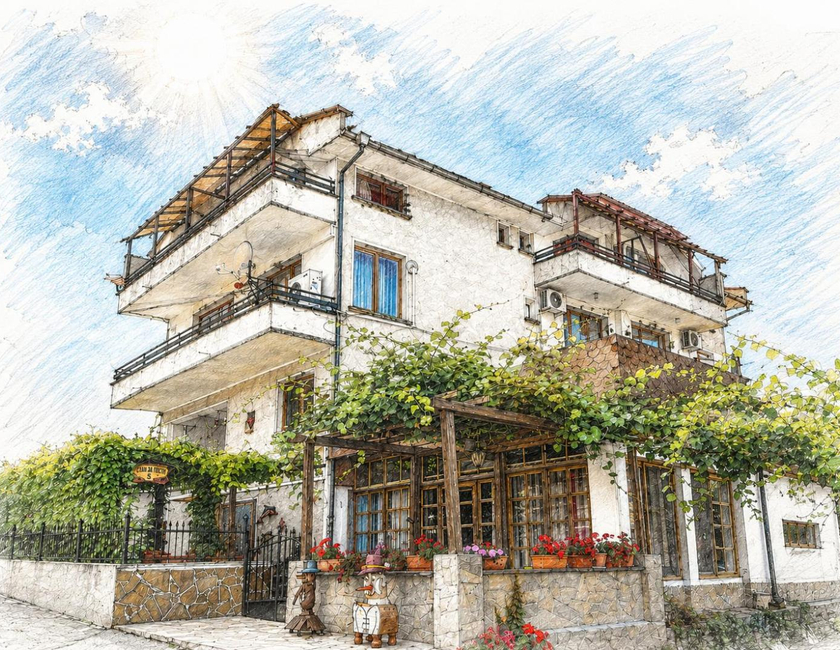 Imagen general del Casa de Huéspedes Bakish Obzor. Foto 1