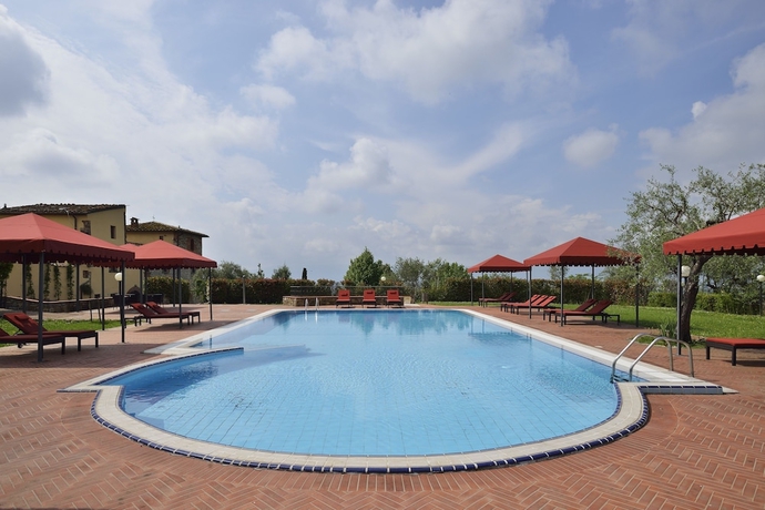 Imagen de la piscina del Casa de Huéspedes Borgo Antico Fattoria Casalbosco. Foto 17