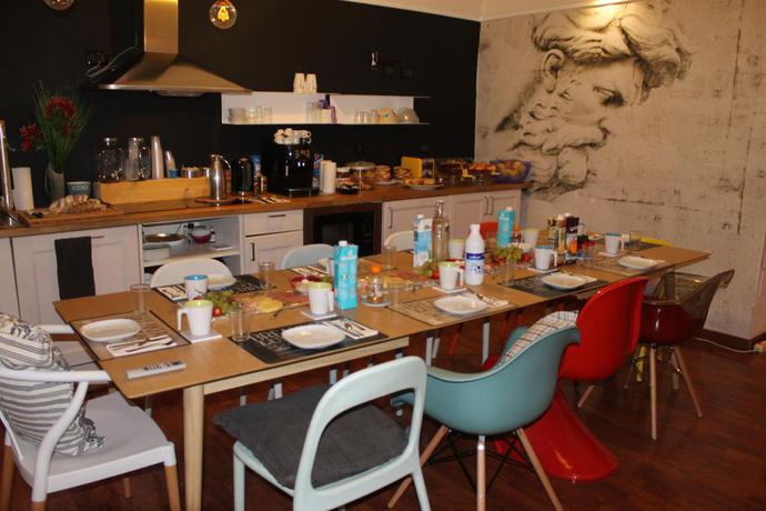 Imagen del bar/restaurante del Casa de Huéspedes DAB, Roma. Foto 3