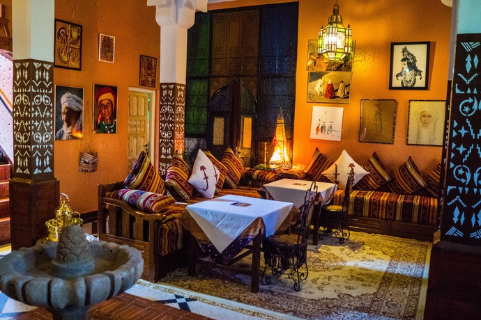 Imagen de los interiores del Casa de Huéspedes Le Petit Riad. Foto 3