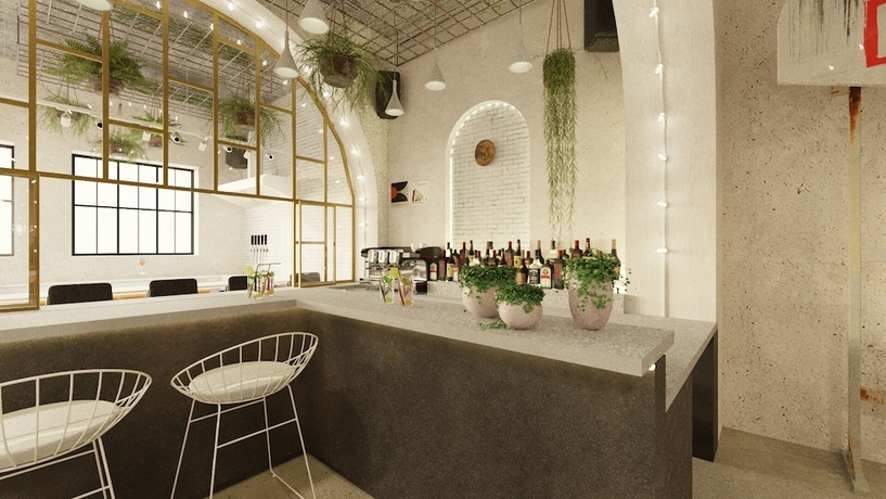 Imagen del bar/restaurante del Casa de Huéspedes Next door Athens. Foto 1