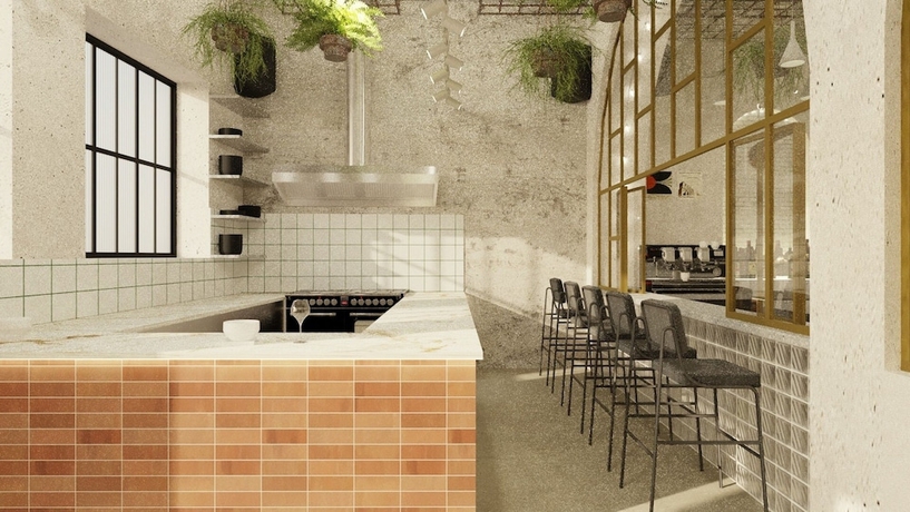 Imagen del bar/restaurante del Casa de Huéspedes Next door Athens. Foto 5