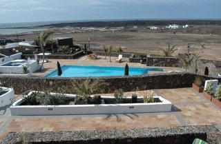 Imagen de la piscina del Finca Rústica Vistas Salinas. Foto 4