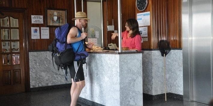 Imagen de los interiores del Hostal A Cruz. Foto 19