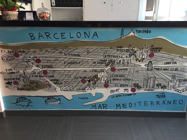 Imagen de los interiores del Hostal Apolo, Sants-Montjuic. Foto 16