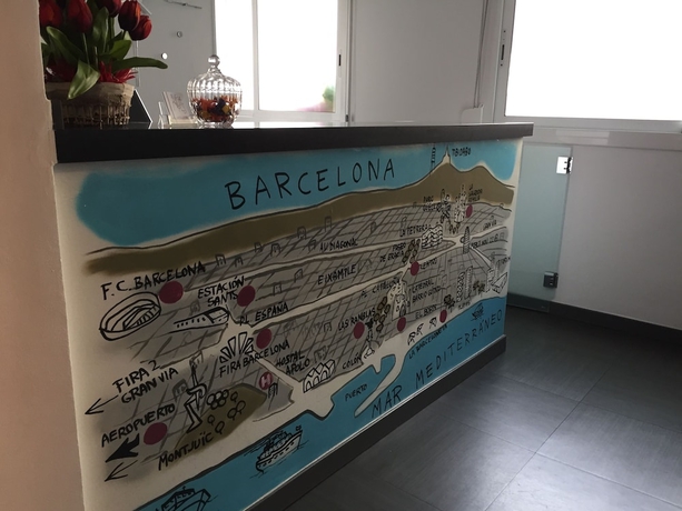 Imagen de los interiores del Hostal Apolo, Sants-Montjuic. Foto 17