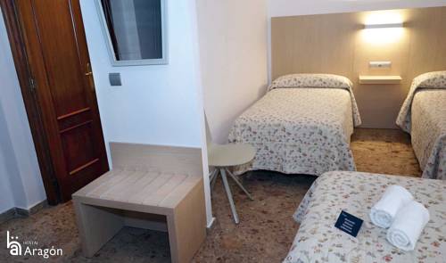 Imagen de la habitación del Hostal Aragón, Teruel. Foto 2