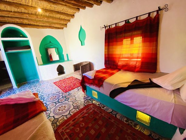 Imagen de la habitación del Hostal Auberge Kasbah Merzouga, Merzouga. Foto 12