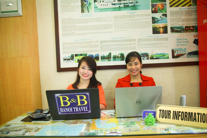 Imagen de los interiores del Hostal B and B Hanoi Hotel and Travel. Foto 15