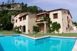 Imagen de la piscina del Hostal Can Carol. Foto 11