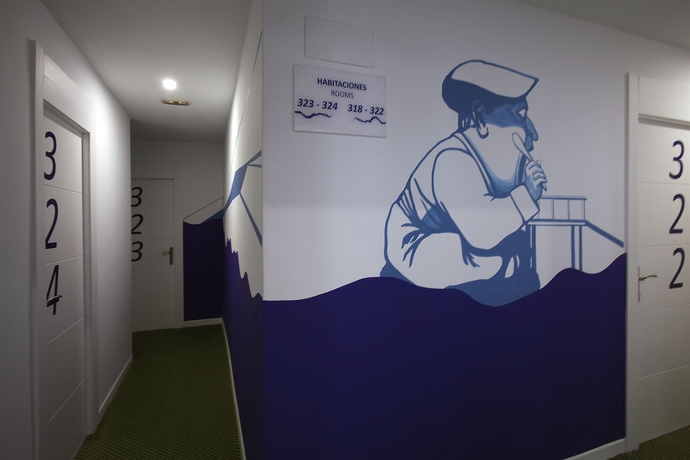 Imagen de los interiores del Hostal Casual Bilbao Gurea. Foto 13