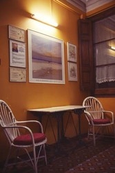 Imagen del bar/restaurante del Hostal Central, Plaza Catalunya. Foto 3