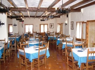 Imagen del bar/restaurante del Hostal Ciudad Encantada. Foto 3