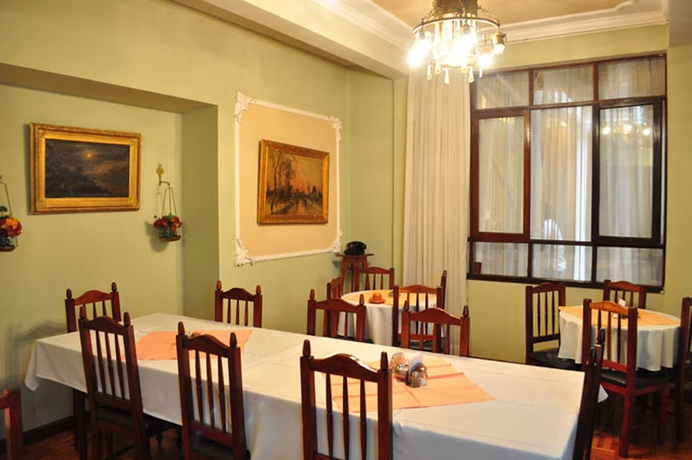 Imagen del bar/restaurante del Hostal Colonial, Sucre. Foto 1