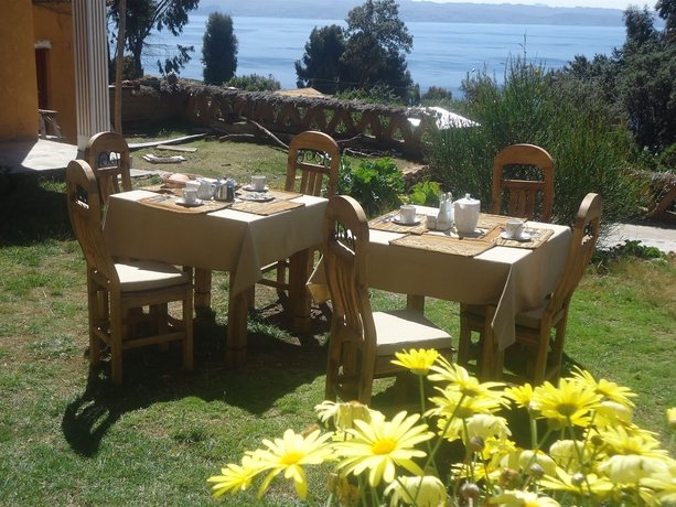 Imagen del bar/restaurante del Hostal Del Sol, Isla del Sol. Foto 2