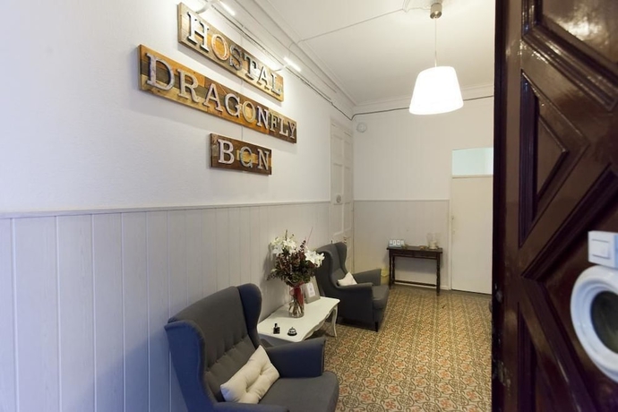 Imagen de los interiores del Hostal Dragonfly Bcn. Foto 18
