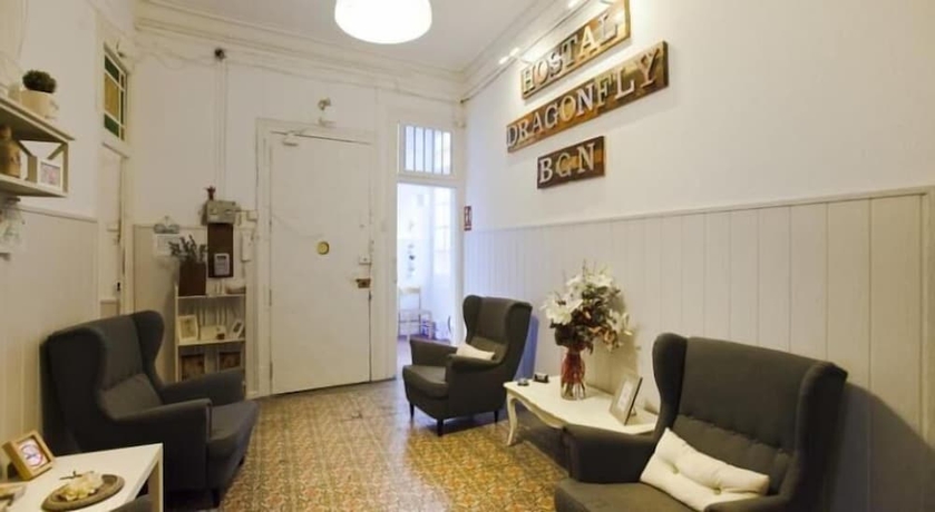 Imagen de los interiores del Hostal Dragonfly Bcn. Foto 19