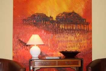 Imagen de los interiores del Hostal Gyllyngvase House. Foto 11