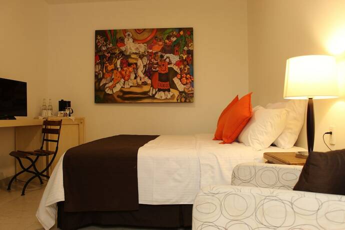 Imagen de la habitación del Hostal Hotel Boutique La Cochinilla. Foto 13