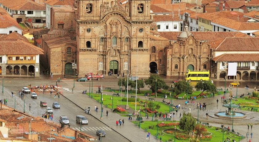 Imagen de los exteriores del Hostal Huascaran Casa Boutique Cusco. Foto 6