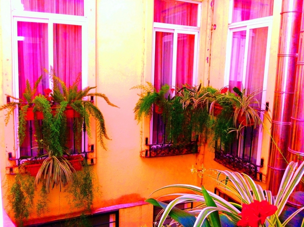 Imagen de los exteriores del Hostal La Fontana, Gran V&iacute;a. Foto 13