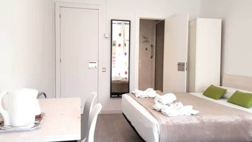 Imagen de la habitación del Hostal La Palmera, Las Ramblas. Foto 13