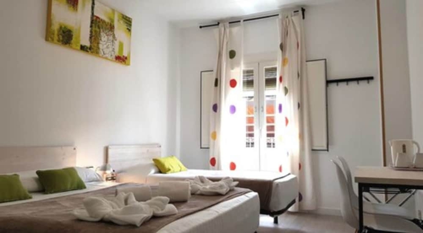 Imagen de la habitación del Hostal La Palmera, Las Ramblas. Foto 15