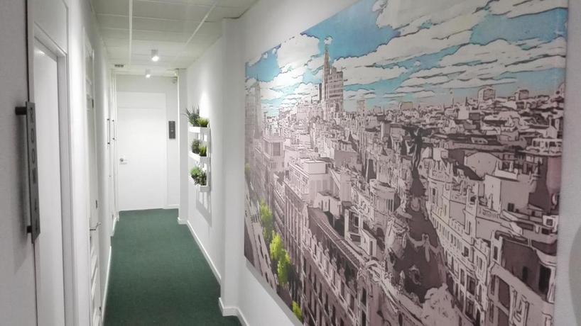 Imagen de los interiores del Hostal Lauria, Gran V&iacute;a. Foto 11