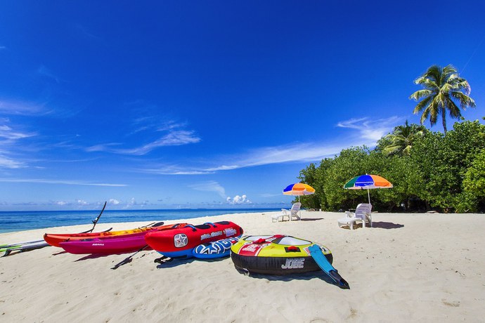 Imagen de los exteriores del Hostal Liberty Guest House Maldives. Foto 8