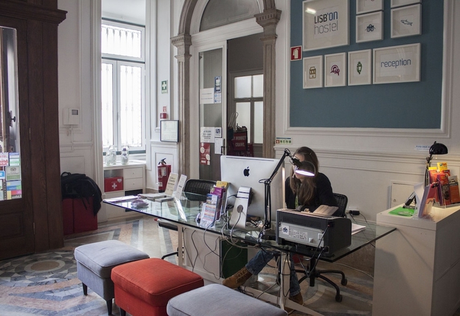 Imagen de los interiores del Hostal Lisb'on Hostel. Foto 15