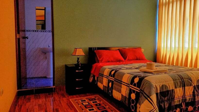 Imagen de la habitación del Hostal Los Pinos, Huancayo. Foto 14