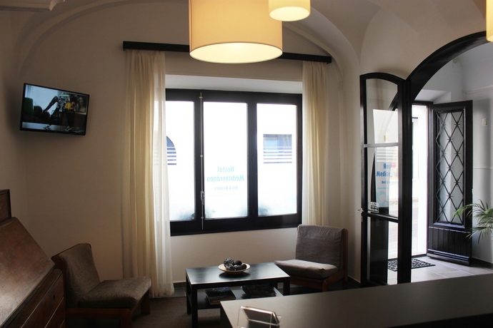 Imagen de los interiores del Hostal Mediterráneo, Tossa de Mar. Foto 12