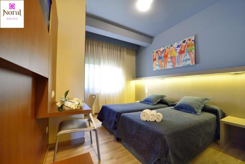 Imagen de la habitación del Hostal Nuevo Norat Sanxenxo. Foto 2